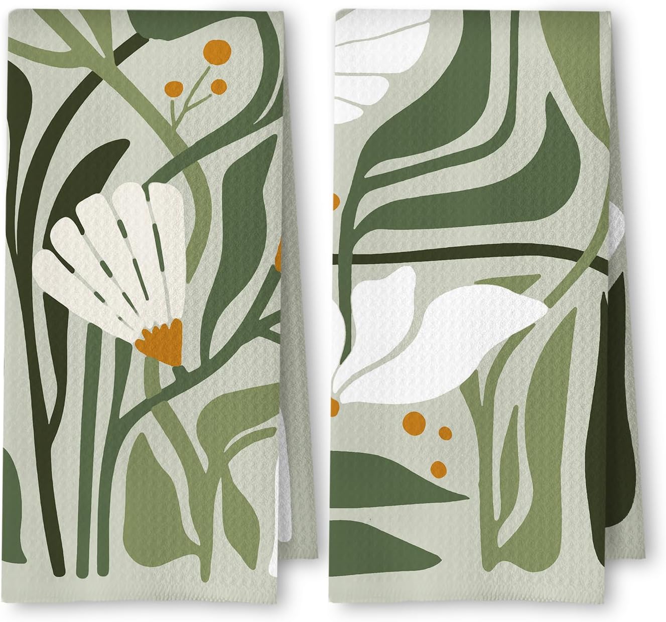 Printed Tea Towel 16×24 inch | 100% Polyester Fiber Kitchen Dish Towel – Absorbent, Fade Resistant & Machine Washable